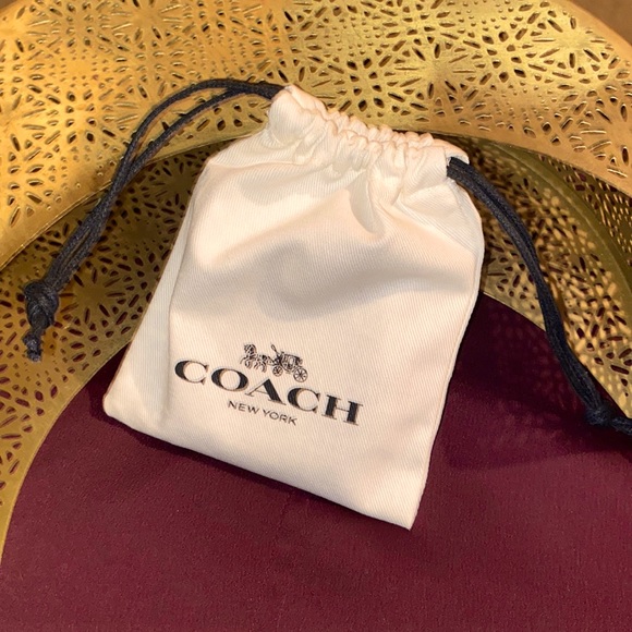 NWT. Coach bangle bracelet with iconic Coach horse and carriage motif. - Picture 2 of 7
